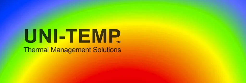 UNI-TEMP Heated Platens Technology With Colorful Background