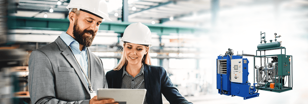 Workers by Vacuum Hot Press