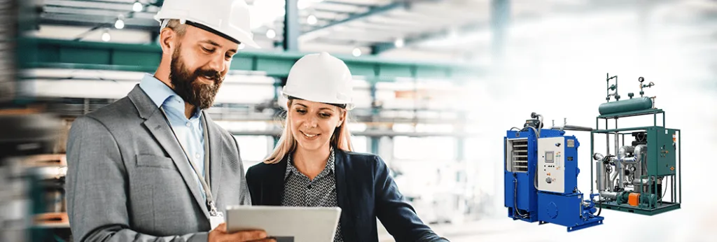 Workers by Vacuum Hot Press