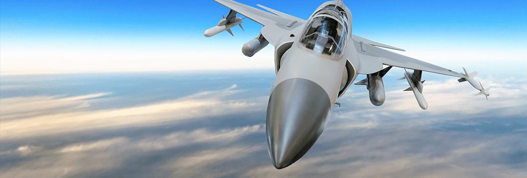 hydraulic platen press makes fighter jet