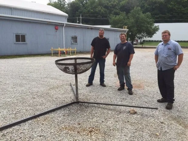 Workers Standing Outside