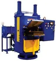 clamshell molding press