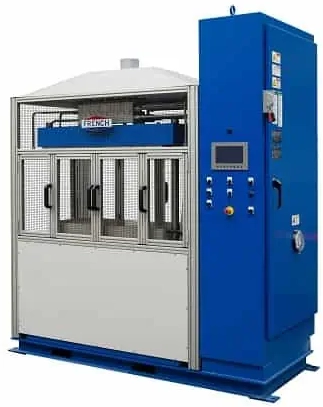 hydraulic press for skateboard manufacturing