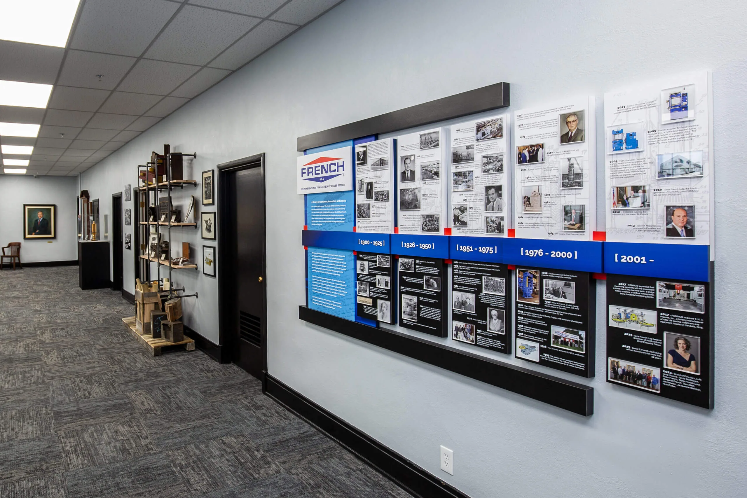 French Oil Museum Timeline