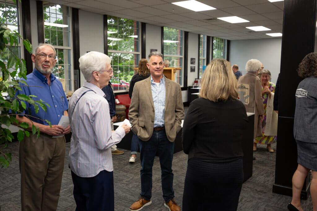 Guests at the French History museum.