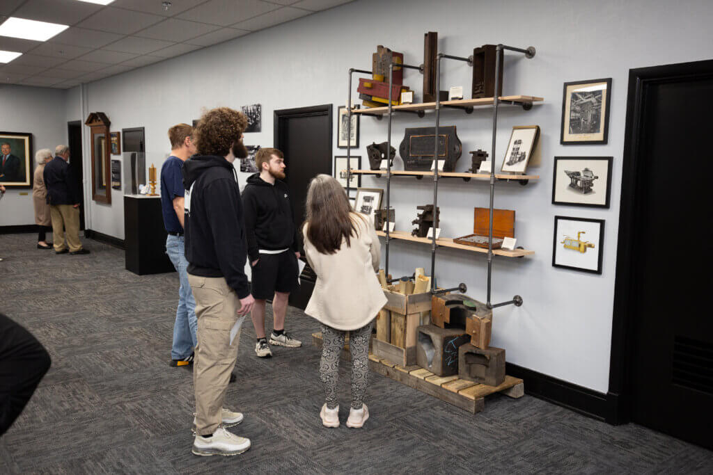 Guests at the French History museum.