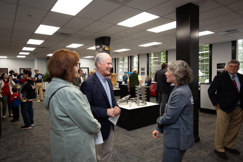 Guests at the French History museum.