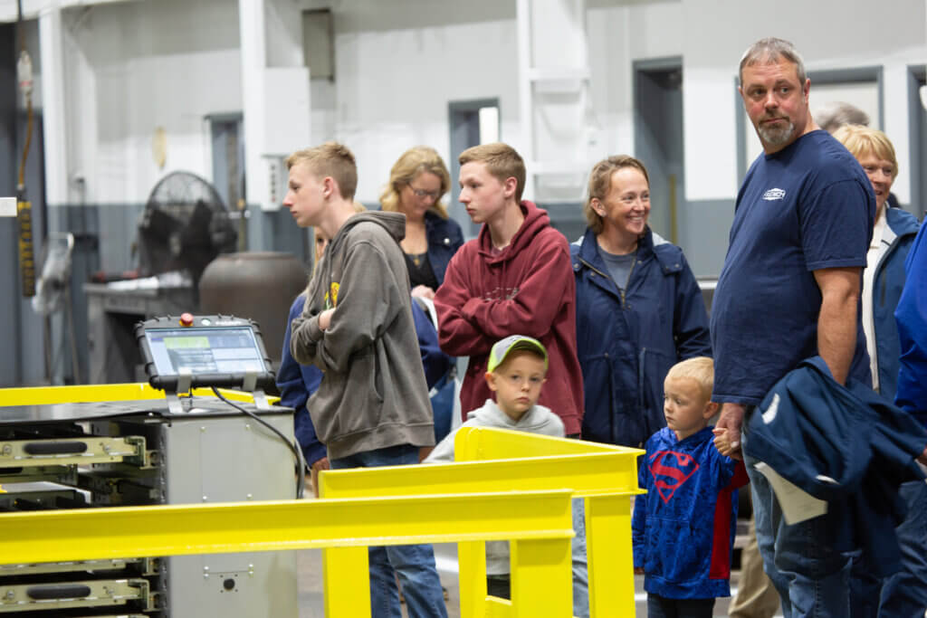 Guest in the Machinery area at French.
